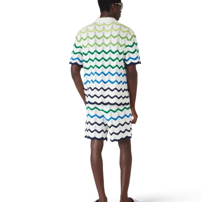 Wave gebreide Shorts