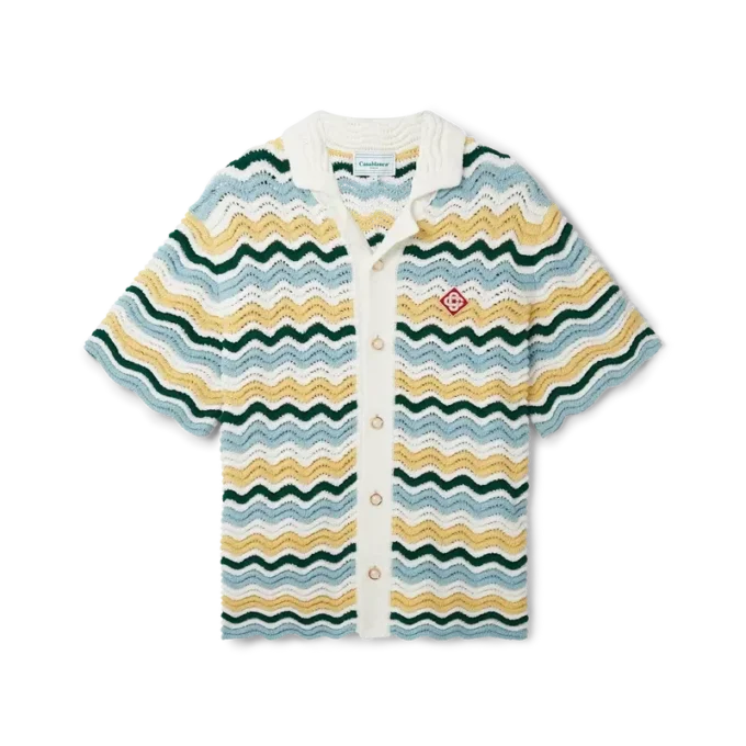 Wavy Boucle-overhemd