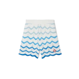 Wavy Gradient gehaakte Shorts