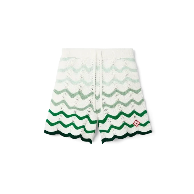 Wavy Gradient gehaakte Shorts Wavy Gradient gehaakte Shorts