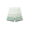 Wavy Gradient gehaakte Shorts Wavy Gradient gehaakte Shorts