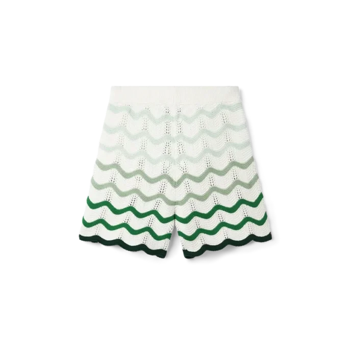 Wavy Gradient gehaakte Shorts Wavy Gradient gehaakte Shorts