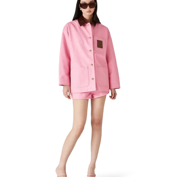 Werkjas van reliëfleer