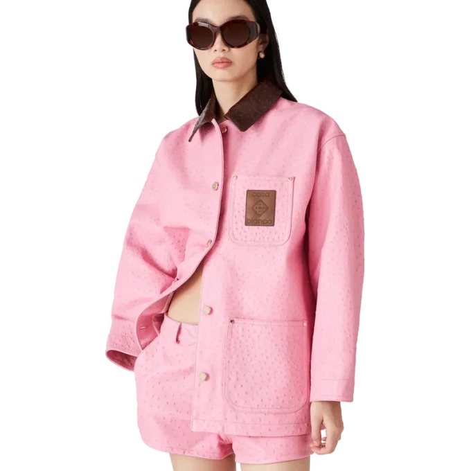 Werkjas van reliëfleer