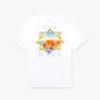 White Flower Court Icon T-shirt met korte mouwen