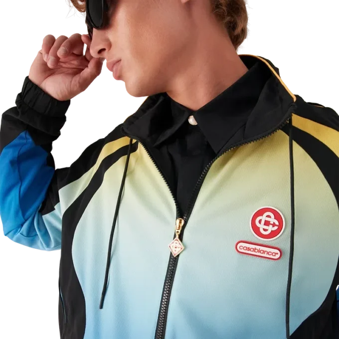 Windjack met kleurverloop