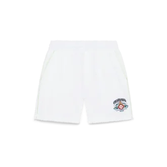 Witte badstof Shorts