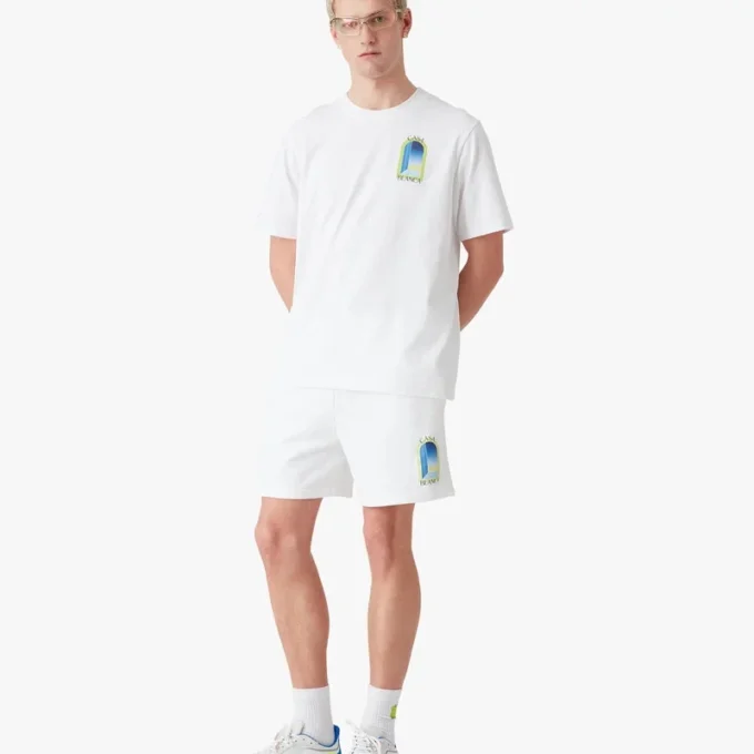 Witte L’arche-sweatshorts