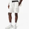 Witte mesh-Shorts