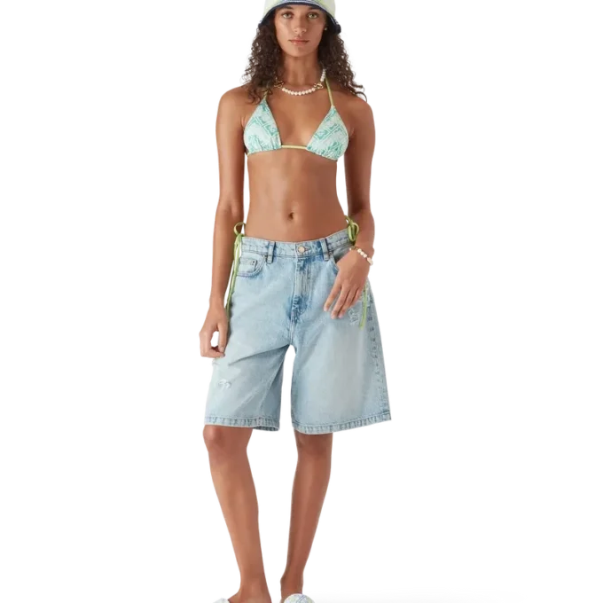 Witte Monogram-badslippers voor dames Witte Monogram-badslippers voor dames