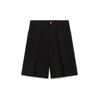 Wollen geplooide op maat gemaakte Shorts