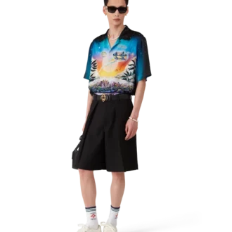 Wollen geplooide op maat gemaakte Shorts