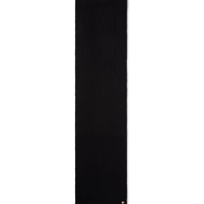 Wollen geribbelde skisjaal