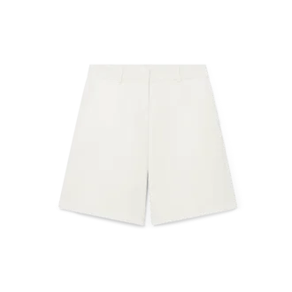 Wollen relaxte, getailleerde Shorts