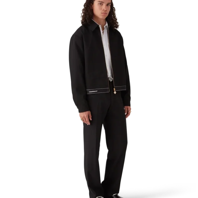 Wollen sportjas Wollen sportjas