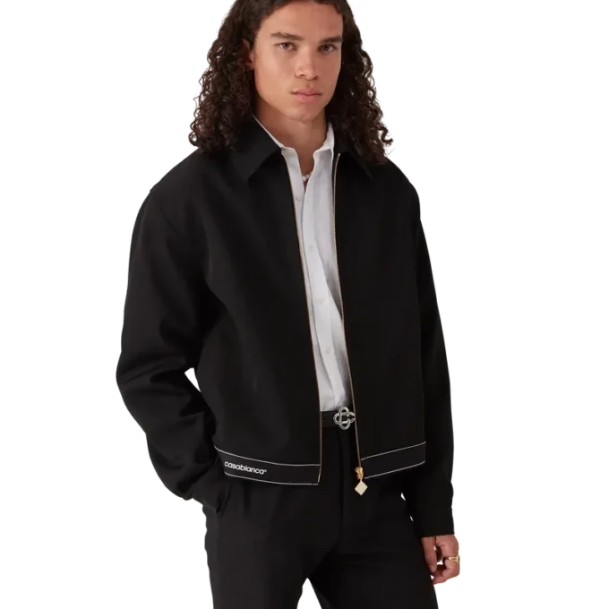 Wollen sportjas Wollen sportjas