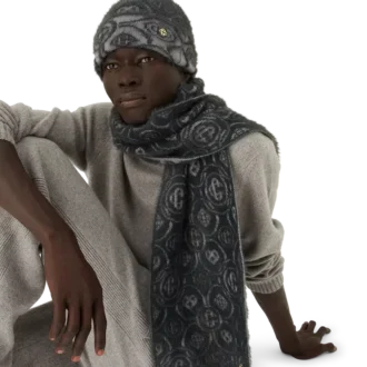 Zachte Monogram-mohair sjaal