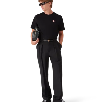 Zwarte Arch-sneaker van gebreid materiaal voor heren