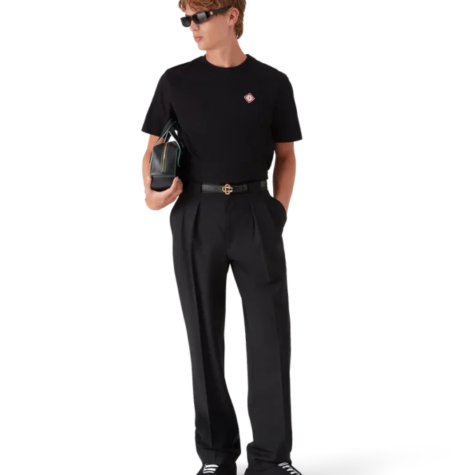 Zwarte Arch-sneaker van gebreid materiaal voor heren