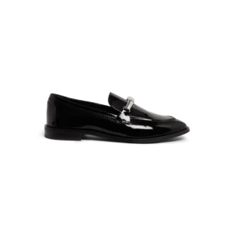 Zwarte Bamboo Loafer