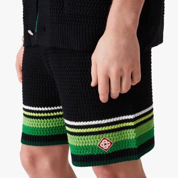 Zwarte gehaakte Shorts Zwarte gehaakte Shorts