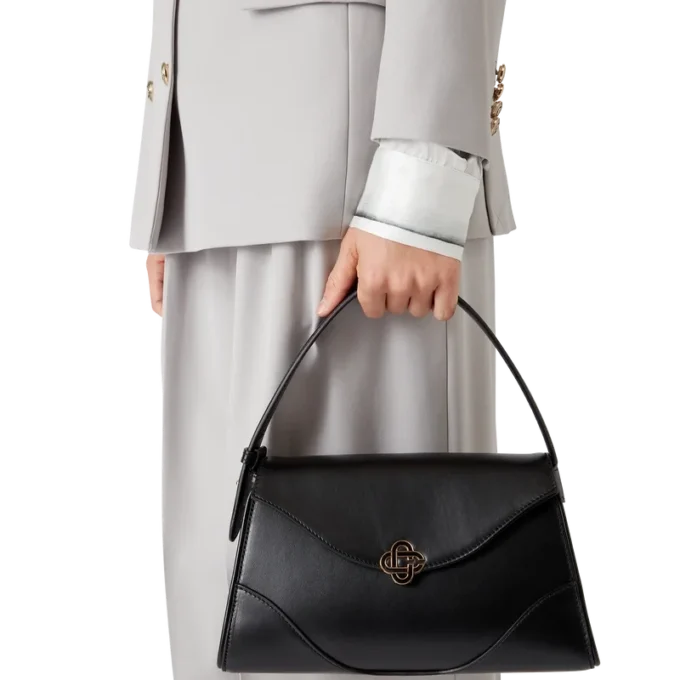 Zwarte kleine Jeanne-tas