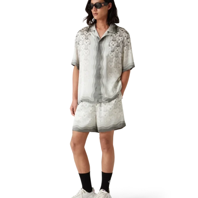 Zwarte Memphis-zonnebril