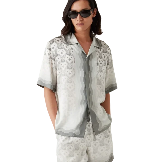 Zwarte Memphis-zonnebril