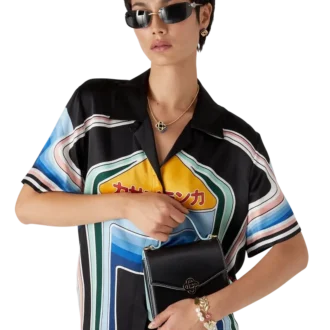 Zwarte Mini Jeanne-tas