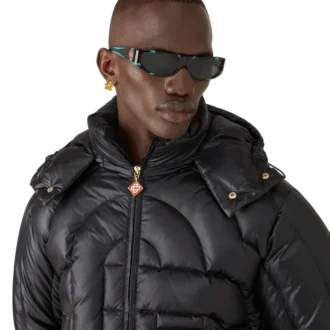 Zwarte & mintkleurige sportzonnebril