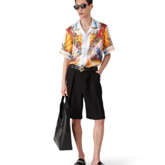 Zwarte riem met CC-logo