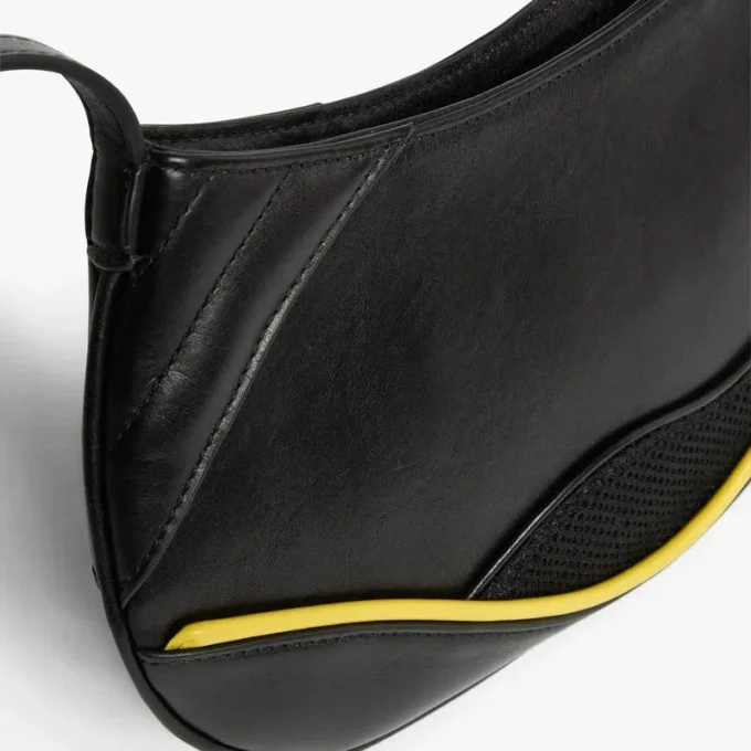 Zwarte slanke biker-tas Zwarte slanke biker-tas