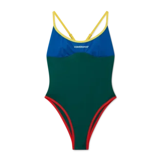 Zwemkleding met kleurblokken