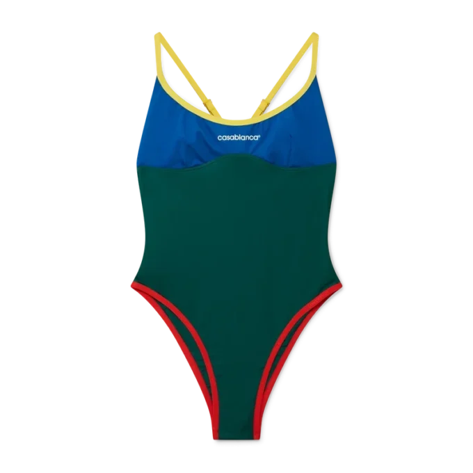 Zwemkleding met kleurblokken