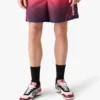 Zwemshort met auberginekleurig kleurverloop
