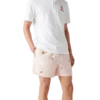 Zwemshort met geborduurd motief Zwemshort met geborduurd motief
