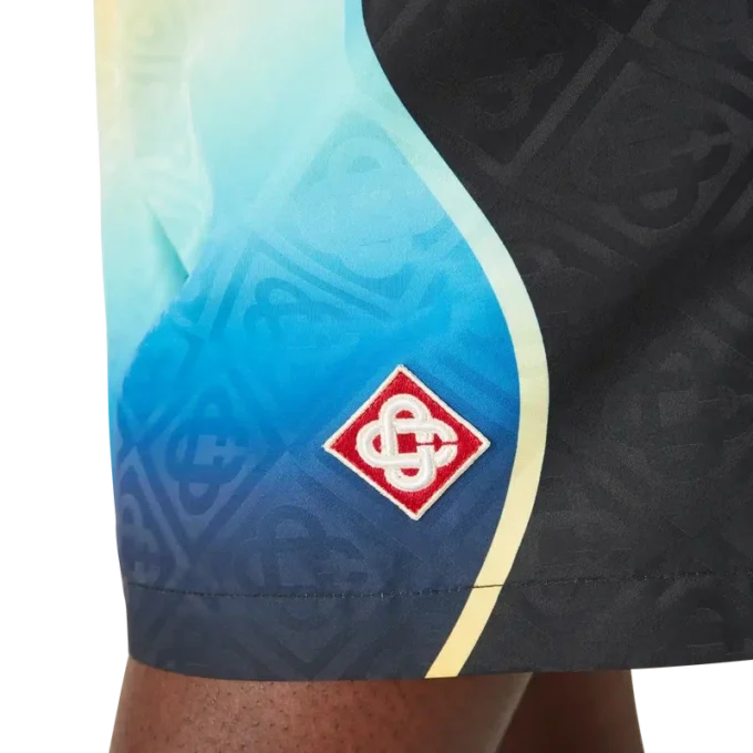 Zwemshort met jacquardprint in kleurverloop