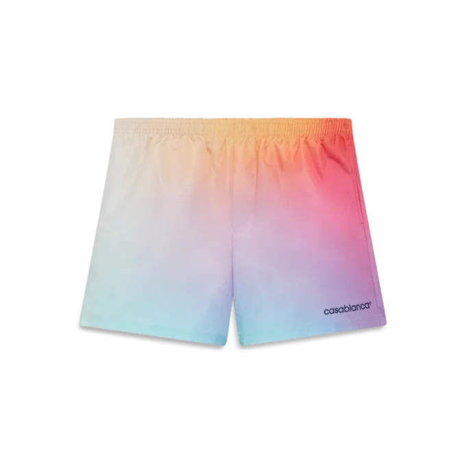Zwemshort met kleurverloopprint