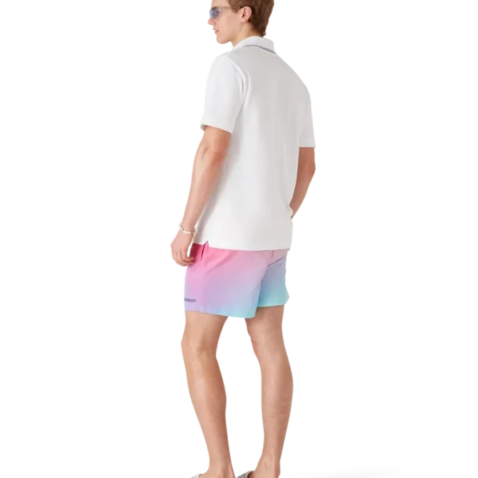 Zwemshort met kleurverloopprint